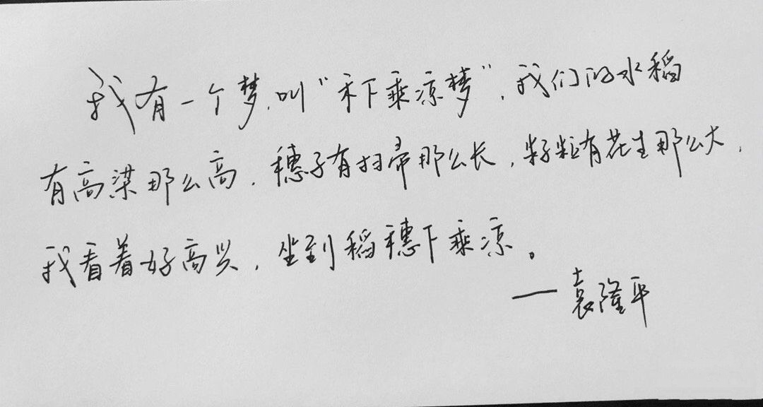 袁老的梦想